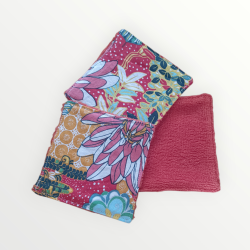 Lingettes lavables coton & bambou 10x10 cm