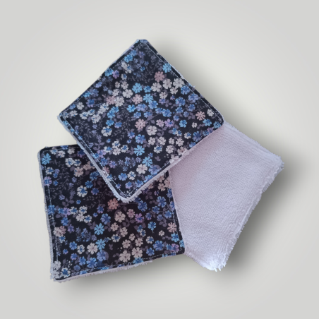 Lingettes lavables coton & bambou 10x10 cm