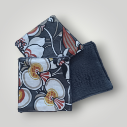 Lingettes lavables coton & bambou 10x10 cm