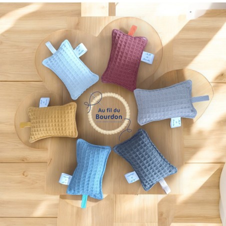 Eponge lavable nid d'abeille