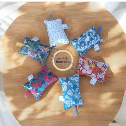 Eponge lavable coton et nid d'abeille