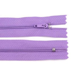 Fermeture éclair lavande violette
