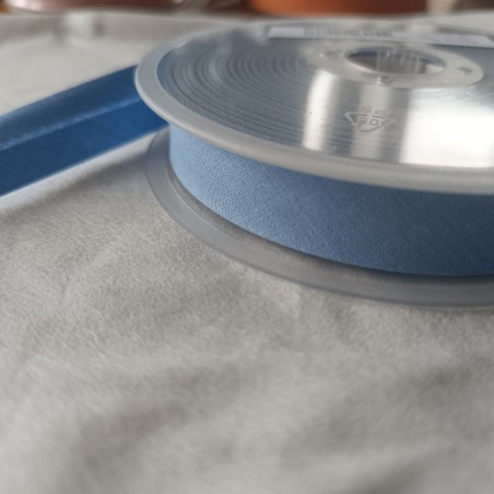Biais 20 mm bleu 10