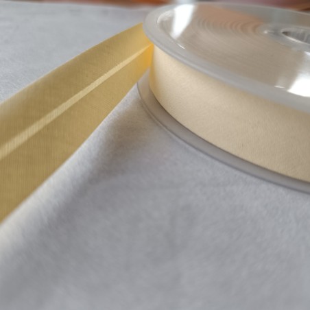 Biais 20 mm jaune 2