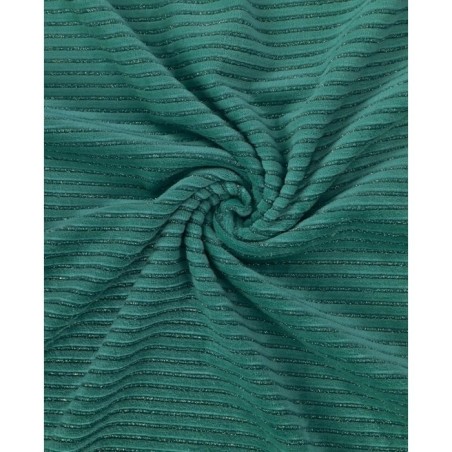 Velours côtelé lurex
