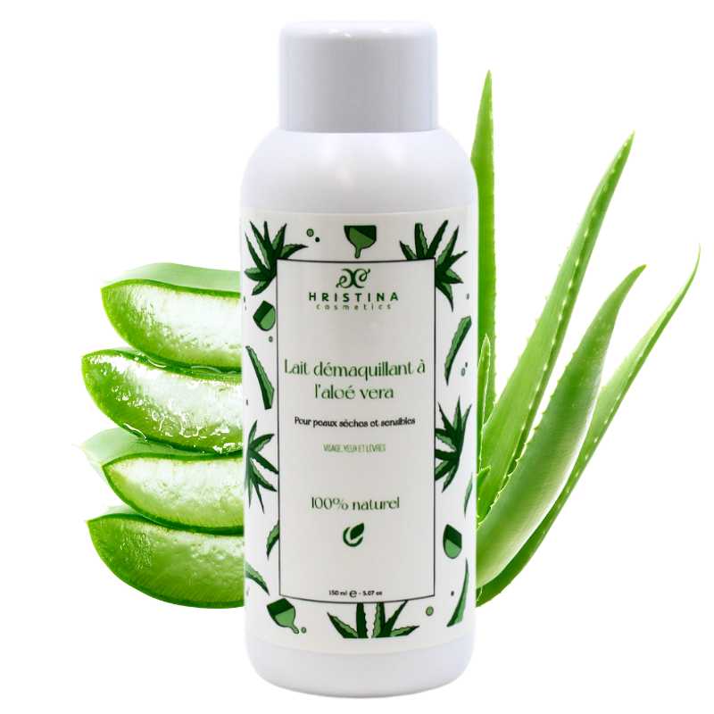 Démaquillant  et lait nettoyant Aloe Vera