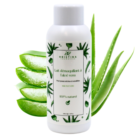 Démaquillant  et lait nettoyant Aloe Vera