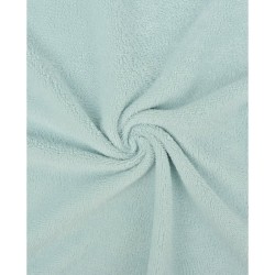 Tissu éponge bambou bleu clair