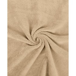 Tissu éponge bambou taupe