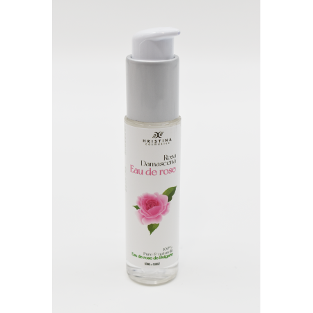 Eau florale naturelle à la rose de Damas