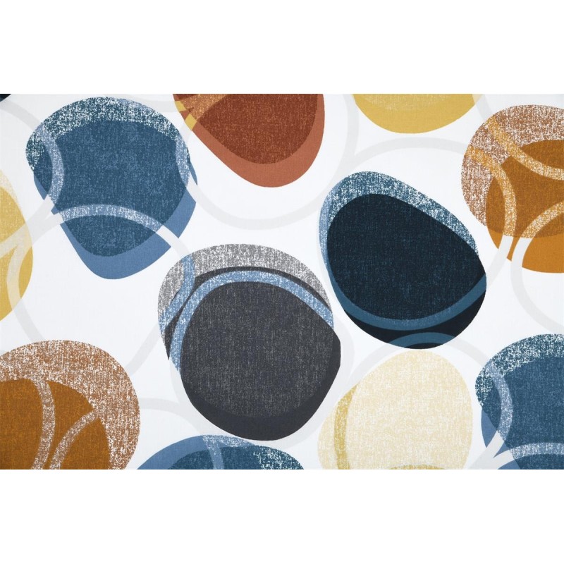 Tissu cretonne Circle multicolore