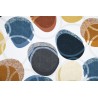 Tissu cretonne Circle multicolore
