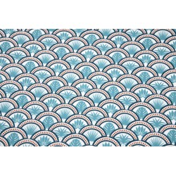 Tissu cretonne Sanaga