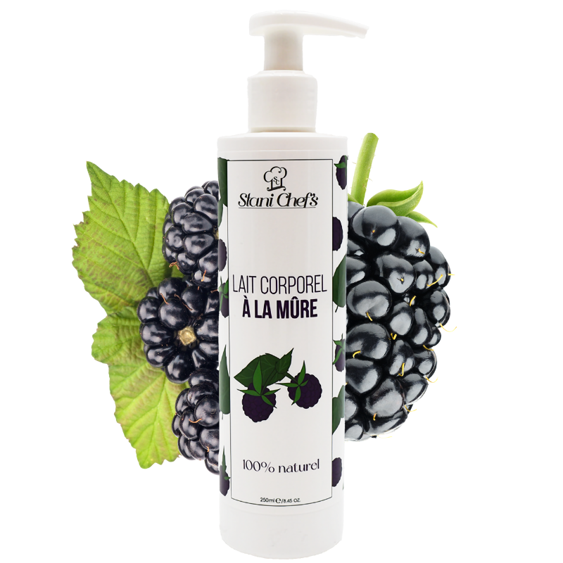 Lait corps hydratant à la mure